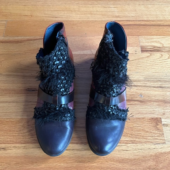 UNITY IN DIVERSITY Lauper Mixed Media Boots 37 - Picture 3 of 8
